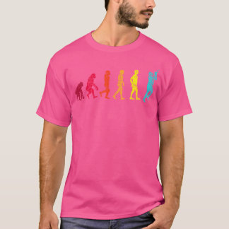 Colorful Trumpeter Music Marching Band Evolution T T-Shirt