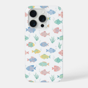 Colorful Tulimet Tropical Fish Pattern iPhone 15 Pro Case