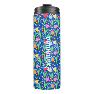 Colorful Tulip Flowers Thermal Tumbler