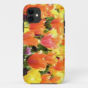 Colorful Tulip Garden iPhone 11 Case