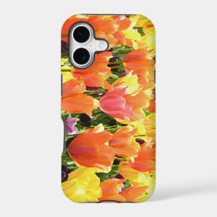 Colorful Tulip Garden iPhone 17 Case