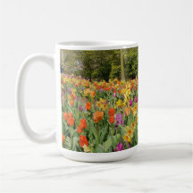 Colorful Tulip Garden Mug