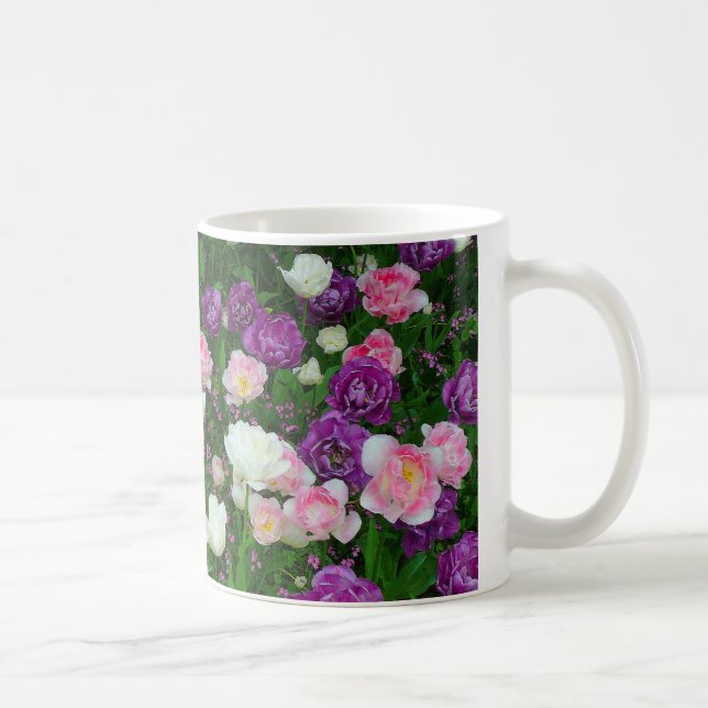 Colorful Tulips Coffee Mug (Right)