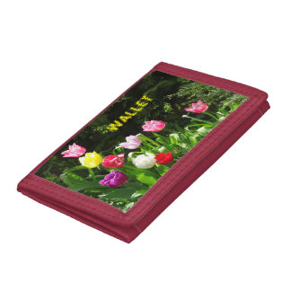 Colorful Tulips Cust. WALLET Wallet