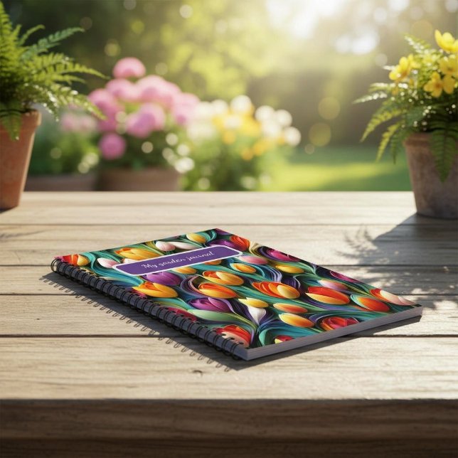 Colorful tulips Garden Journal (Creator Uploaded)