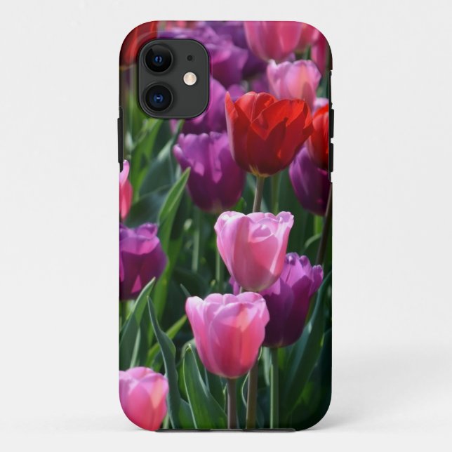 Colorful Tulips Phone Case (Back)