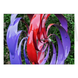 Colorful Turbine Blades Cards