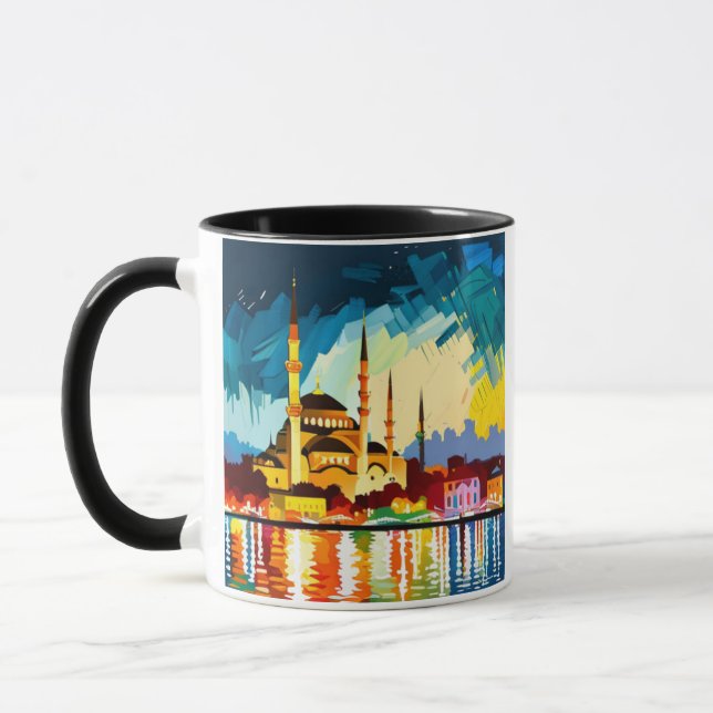 Colorful Turkey/Istanbul Souvenir Mug (Left)