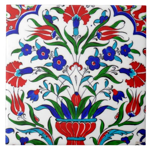 Colorful Turkish Floral Ceramic Tile Ceramic Tile