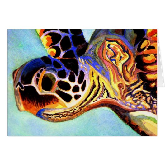 Colorful Turtle Cards (Front Horizontal)
