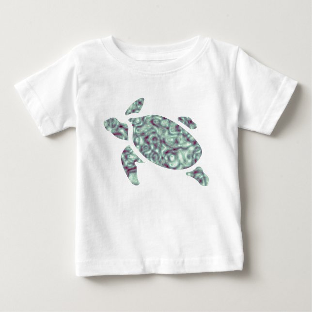 Colorful Turtle Toddler Tee (Front)