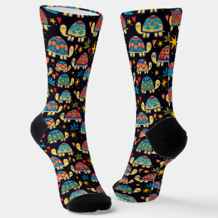 Colorful Turtles Socks