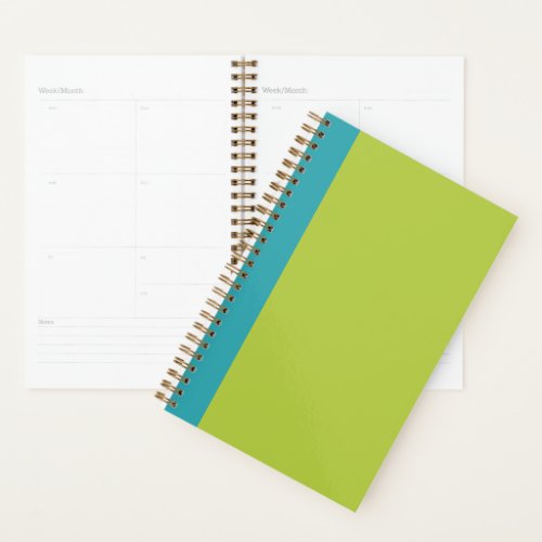 Colorful Two_Tone Planner