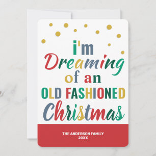 Colorful Typography Christmas Funny Goodbye 2020 Holiday Card