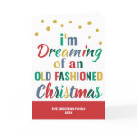 Colorful Typography Funny Christmas Goodbye 2020 Holiday Card