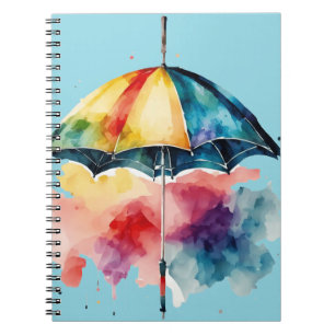 Colorful Umbrella Notebook