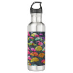 Colorful Umbrella Pattern Stainless Steel Water Bottle