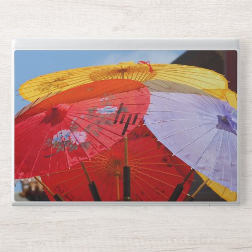 Colorful Umbrella Photo HP Laptop Skin