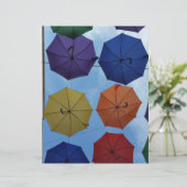 Colorful umbrellas (Standing Front)