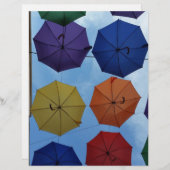 Colorful umbrellas (Front/Back)