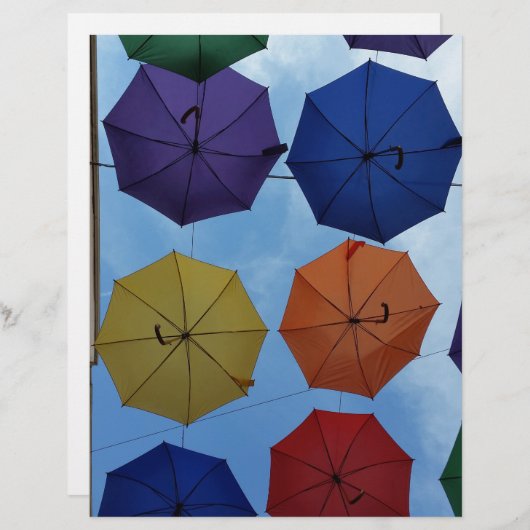 Colorful umbrellas (Front/Back)