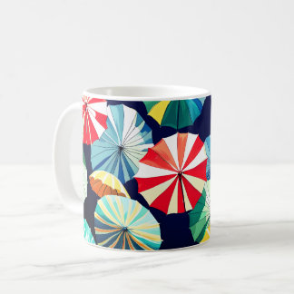 Colorful Umbrellas  Coffee Mug