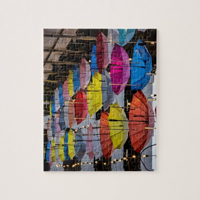 Colorful Umbrellas Jigsaw Puzzle (Vertical)