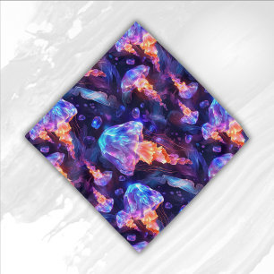 Colorful Under the Sea Jellyfish   Bandana