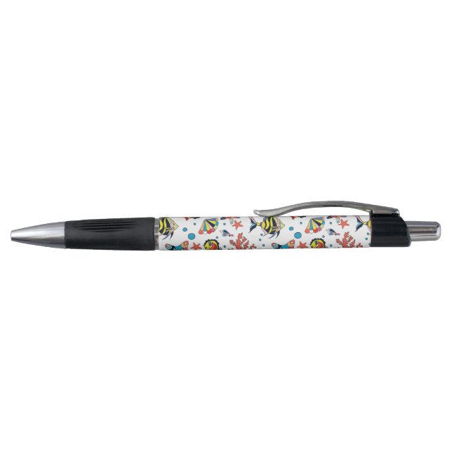 Colorful Underwater Sea Life Pattern Pen (Top)