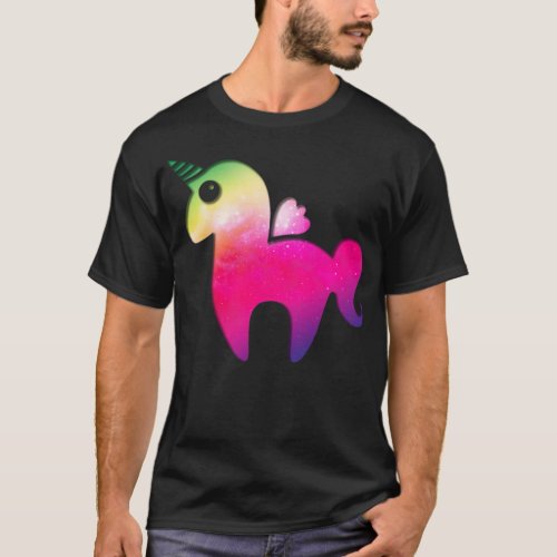 colorful unicorn gift ideas T_Shirt
