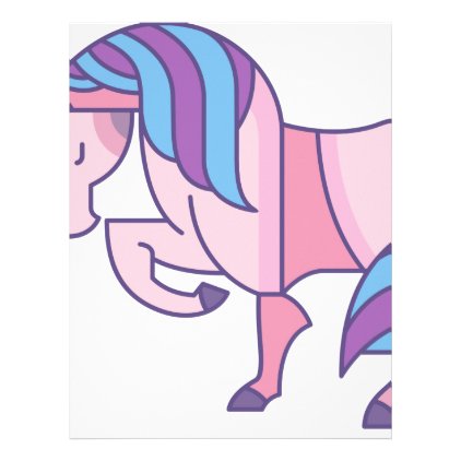 Colorful Unicorn Letterhead