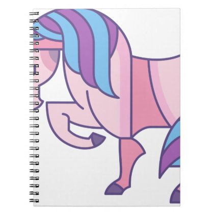 Colorful Unicorn Notebook