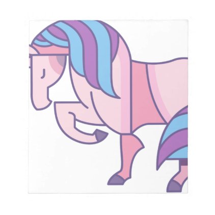 Colorful Unicorn Notepad