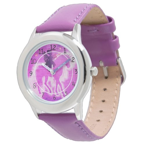 Colorful Unicorn Pink  Purple Watch