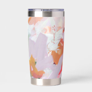 Colorful Unique Abstract Art Personalized Gift Insulated Tumbler
