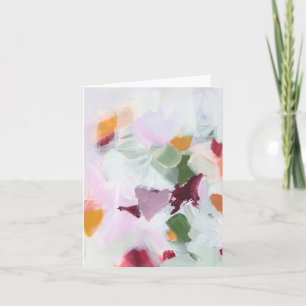 Colorful Unique Abstract Art Stationery Note Card