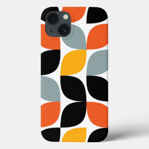 Colorful, unique, trendy, urban leaf concept iPhone 13 case