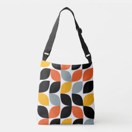 Colorful, unique, trendy, urban leaf concept crossbody bag