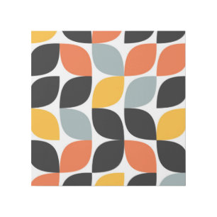 Colorful, unique, trendy, urban leaf concept gallery wrap