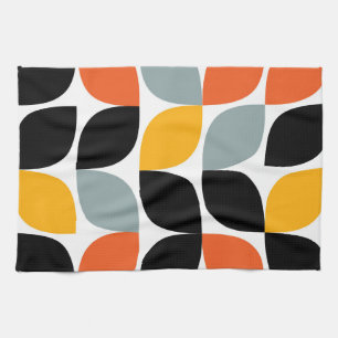 Colorful, unique, trendy, urban leaf concept kitch kitchen towel
