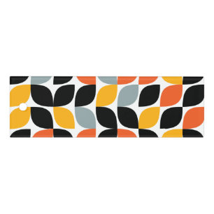 Colorful, unique, trendy, urban leaf concept ruler