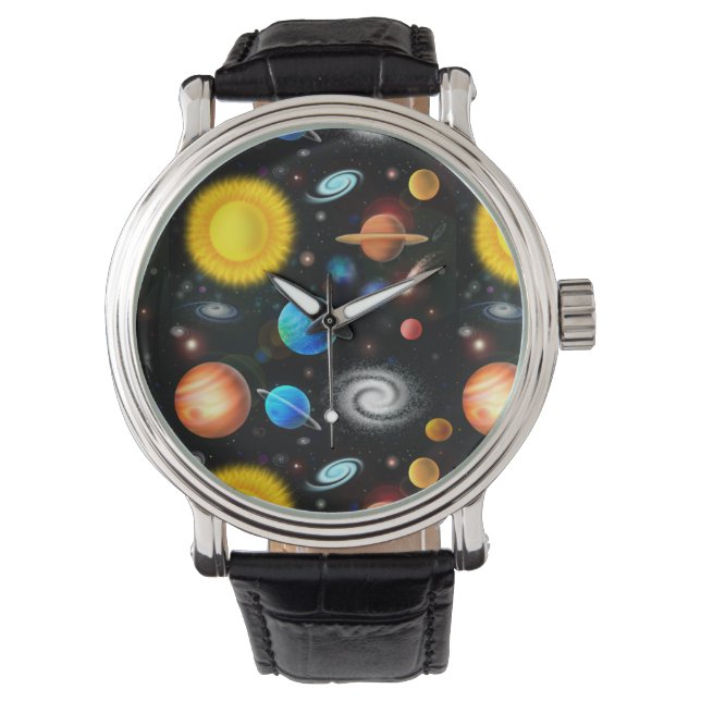 Colorful Universe Astronomy Watch (Front)