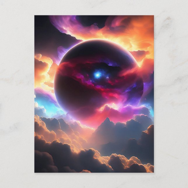 Colorful Universe  Postcard (Front)