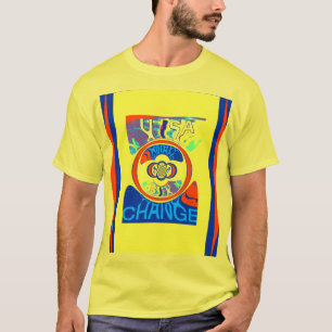 Colorful USA Change: A Festive Design Art Print T-Shirt