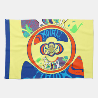Colorful USA Change: A Festive Design Art Print Towel