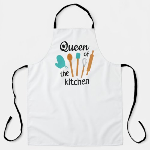 Colorful Utensils Kitchen Tools Design Apron