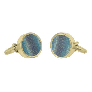 Colorful Valentine'S Day Gifts Snake Print Cufflinks