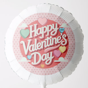 Colorful Valentine's day heart Balloon