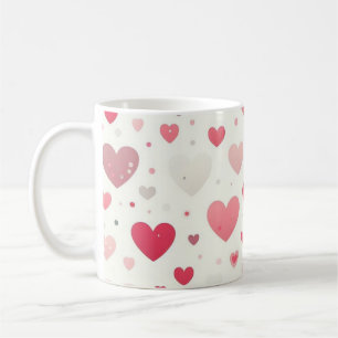 Colorful Valentine's day heart Coffee Mug
