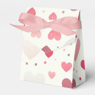 Colorful Valentine's day heart Favor Boxes